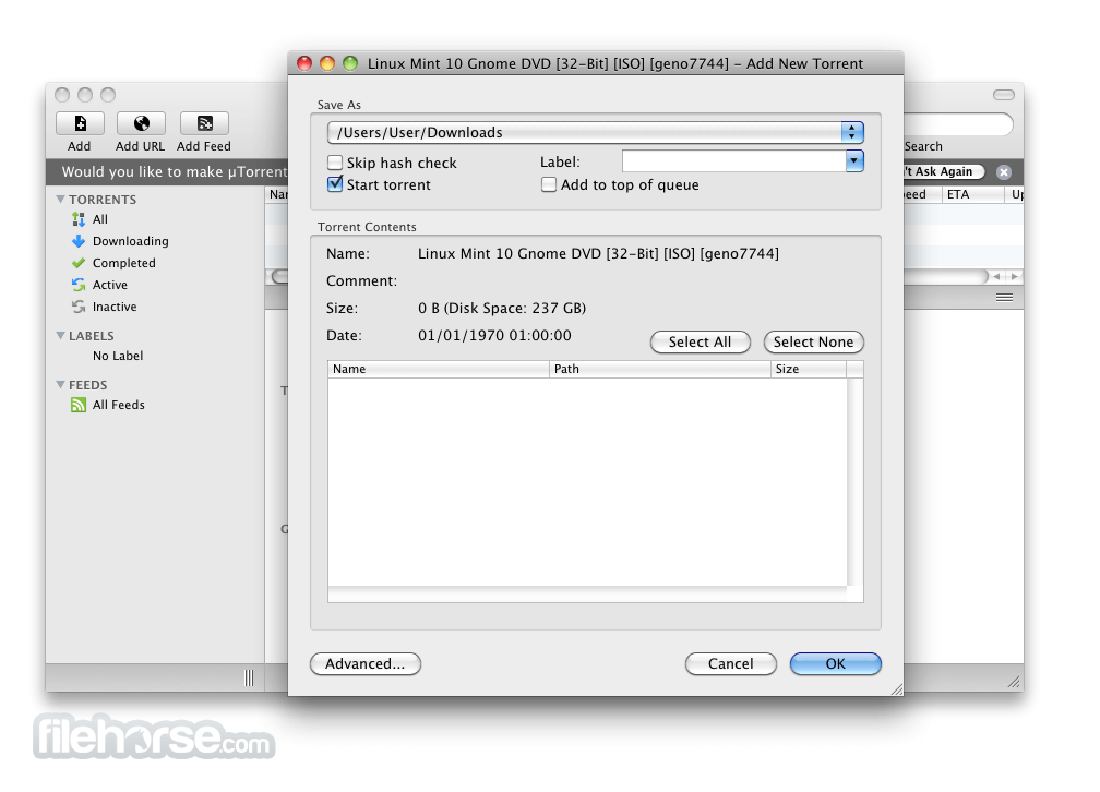Utorrent Downloader Free Download For Mac